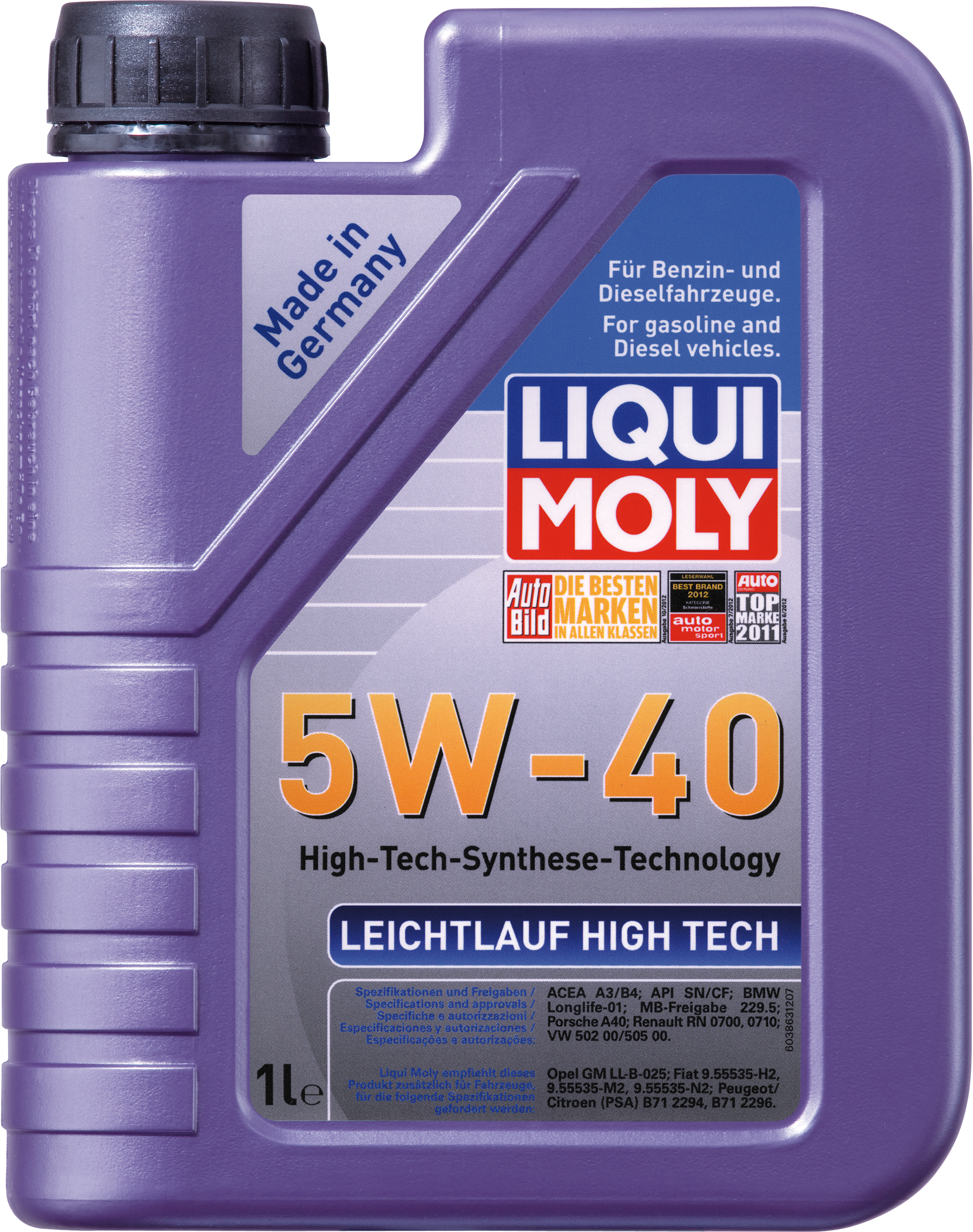 3863 LIQUI MOLY НС-синтетическое моторное масло купить в Саранске